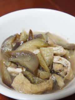 なすと油揚げの煮物-レシピのメイン写真
