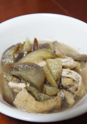 なすと油揚げの煮物-レシピのメイン写真