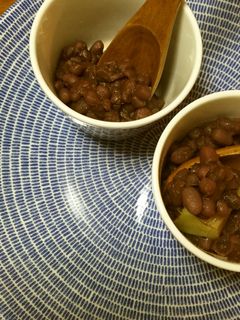 ハチミツ小豆と薩摩芋のいとこ煮風-レシピのメイン写真