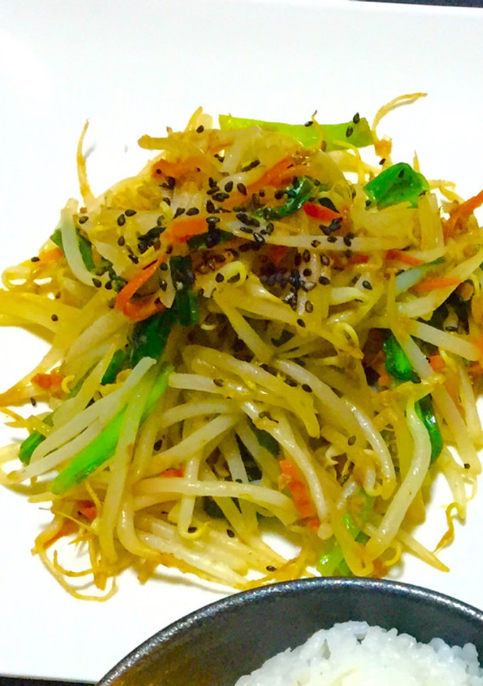 簡単すぎる！和風野菜炒め-レシピのメイン写真