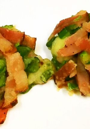 お弁当に！ベーコンとピーマンのチーズ焼き-レシピのメイン写真
