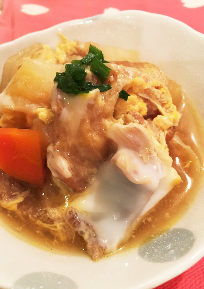 ジャガイモと麩の優しい煮物 卵とじ母の味-レシピのメイン写真