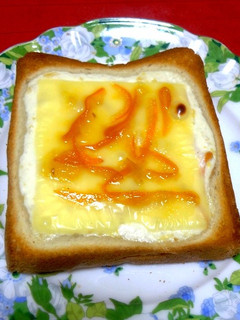 NYチーズケーキトースト-レシピのメイン写真