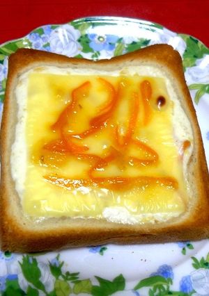 NYチーズケーキトースト-レシピのメイン写真