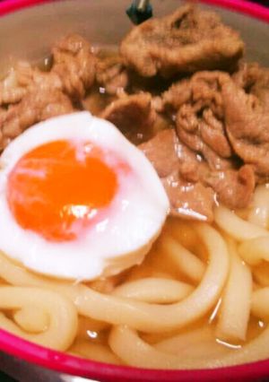 簡単！肉うどん-レシピのメイン写真