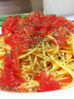 トマトの冷製パスタ-レシピのメイン写真