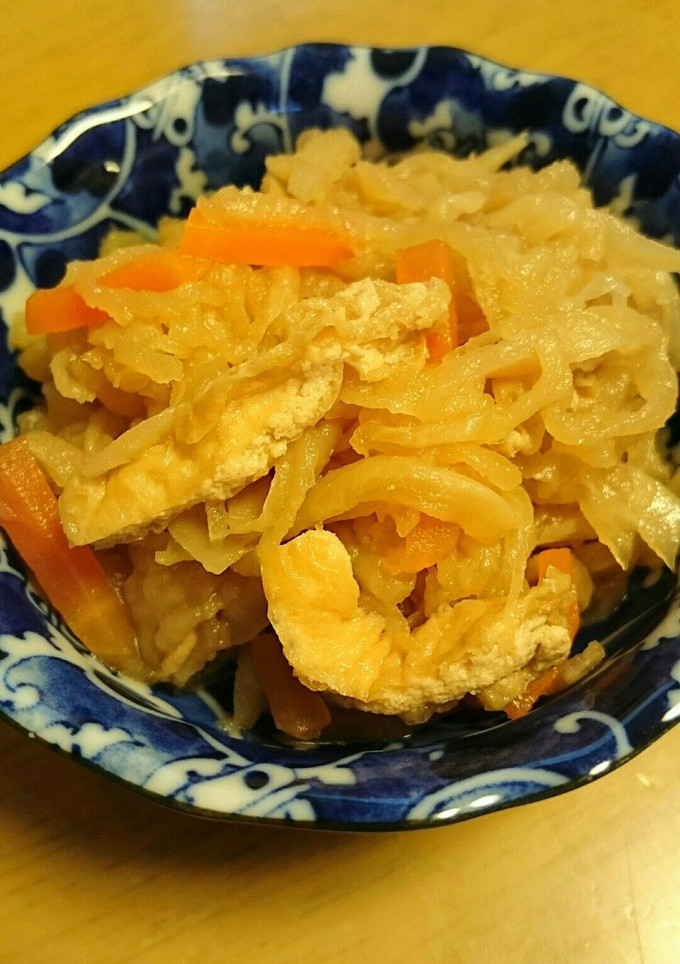 簡単！お袋の味♥切り干し大根の煮物-レシピのメイン写真