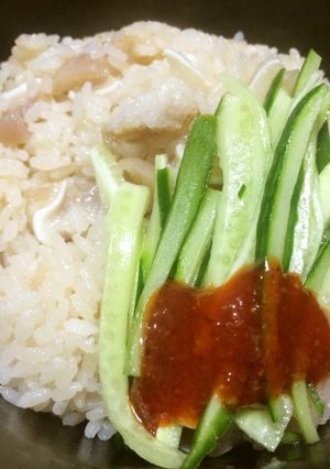 俺流！ミミガーの炊き込み飯-レシピのメイン写真