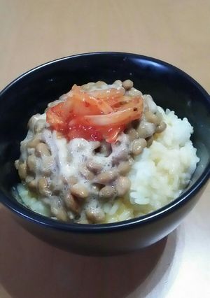 早うま朝食！納豆たまごかけごはん♪-レシピのメイン写真
