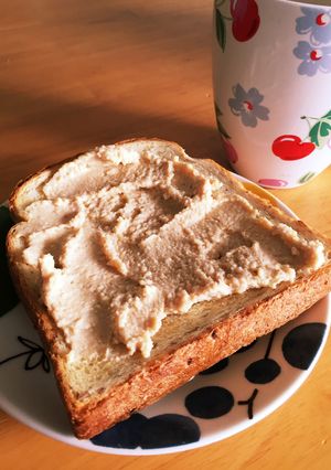 きな粉豆腐クリーム・ココナッツトースト-レシピのメイン写真