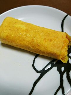卵1個で1人用卵焼き-レシピのメイン写真