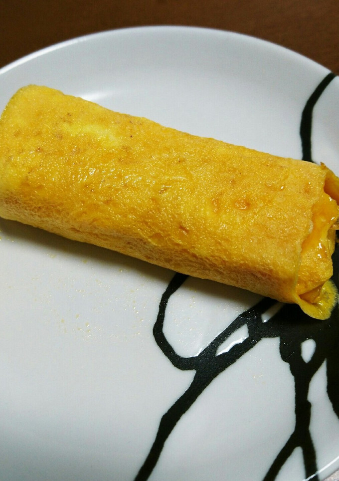 卵1個で1人用卵焼き-レシピのメイン写真