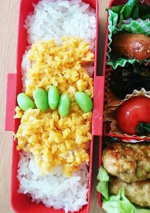 高校生活初のお弁当(^-^)-レシピのメイン写真
