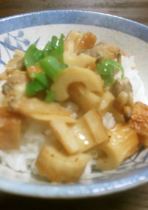アサリとちくわの深川丼-レシピのメイン写真