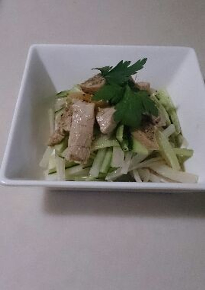 マグロと大根・きゅうりのサラダ-レシピのメイン写真