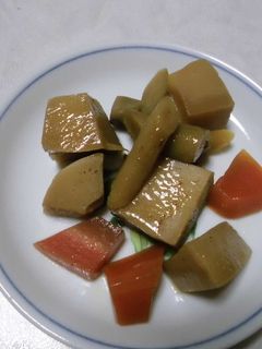 筍とごぼうと人参の煮物-レシピのメイン写真