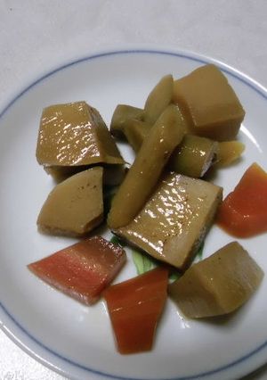 筍とごぼうと人参の煮物-レシピのメイン写真