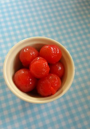 デザートにどうぞ！ミニトマトコンポート♪-レシピのメイン写真