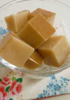 イソフラボンたっぷり♪きなこ＆豆乳寒天-レシピのメイン写真