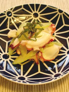 タコとセロリの酢味噌和え-レシピのメイン写真