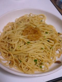 なめたけ和風スパゲティ-レシピのメイン写真