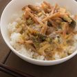 基本のつくし卵とじ