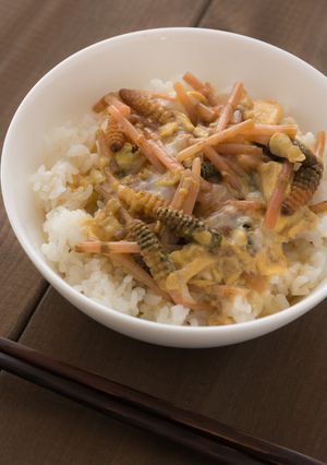 基本のつくし卵とじ-レシピのメイン写真