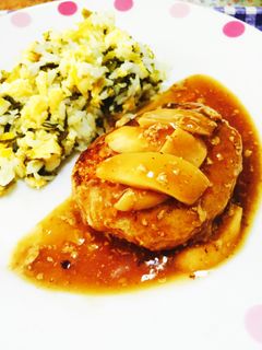 和風煮込みハンバーグ♡-レシピのメイン写真