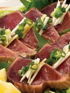 かつおのたたきと香味野菜ののっけ盛り-レシピのメイン写真