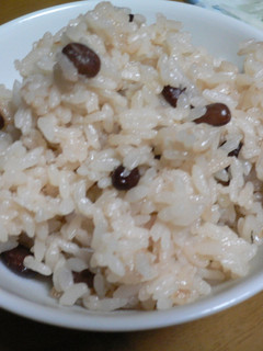 簡単☆炊飯器であずき飯-レシピのメイン写真