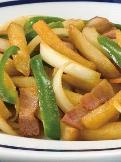 ベーコンとポテトのカレー炒め-レシピのメイン写真