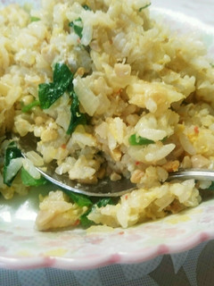 余り物で!カニ缶納豆チャーハン-レシピのメイン写真