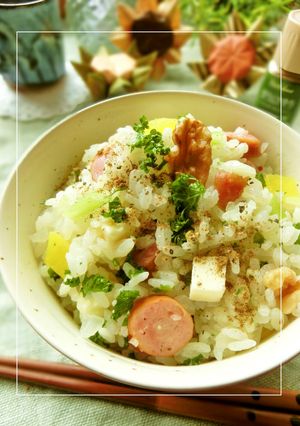 食感楽し♡SPICY混ぜごはん。-レシピのメイン写真