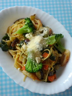 やみつき!味噌マヨネーズ味の和風パスタ♪-レシピのメイン写真