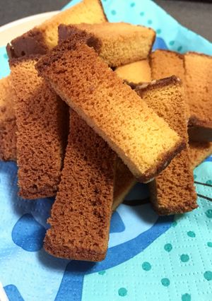 さくさくカステララスク♪-レシピのメイン写真
