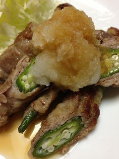 オクラの肉巻き-レシピのメイン写真