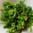 3分で菜の花のお浸し
