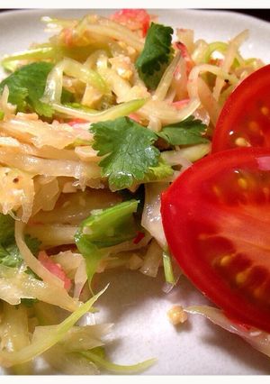 ソムタム タイ料理 青パパイヤのサラダ-レシピのメイン写真