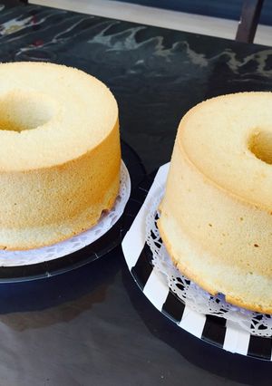 シフォンケーキ 2台同時焼き♫-レシピのメイン写真