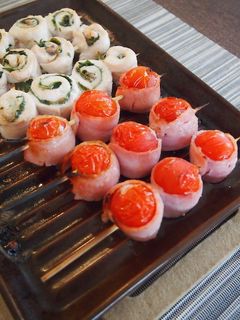 ささみとトマトのヘルシー串焼き-レシピのメイン写真