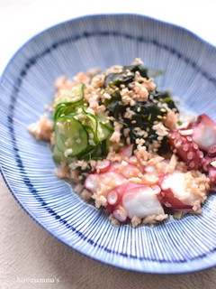 酢しょうがでタコの酢の物-レシピのメイン写真