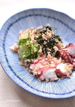酢しょうがでタコの酢の物-レシピのメイン写真