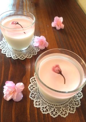 春色＊桜ゼリー&ヨーグルトゼリー-レシピのメイン写真