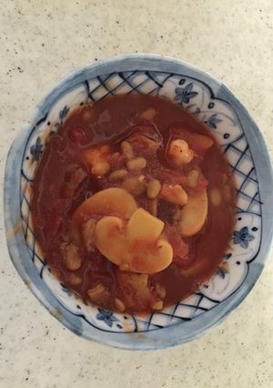 イカ納豆のカスレ-レシピのメイン写真