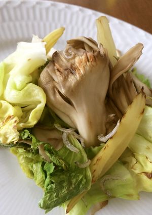 春キャベツの炒め物　セロリの葉っぱ消費-レシピのメイン写真