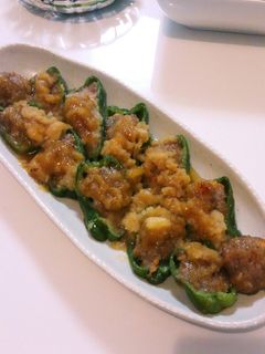 こく旨☆ピーマン肉詰めみぞれ煮-レシピのメイン写真