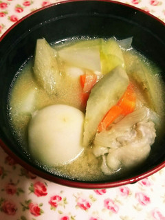 豚汁ならぬ鶏汁-レシピのメイン写真