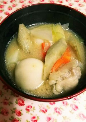 豚汁ならぬ鶏汁-レシピのメイン写真
