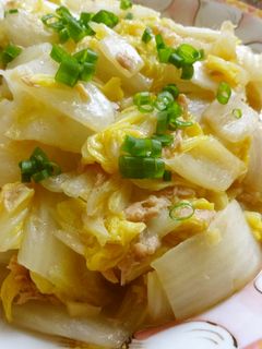 白菜とツナのあんかけ炒め-レシピのメイン写真