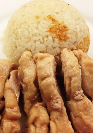炊飯器☆簡単☆シンガポールチキンライス♪-レシピのメイン写真